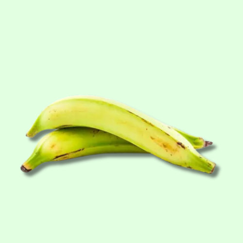 Banane Plantains tournantes (du vert au jaune)