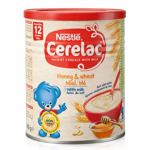 CÉRÉLAC BLÉ ET MIEL 400g – Céréales infantiles nutritives