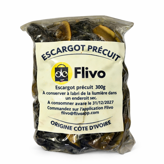 Escargot nettoyé et précuit 300g