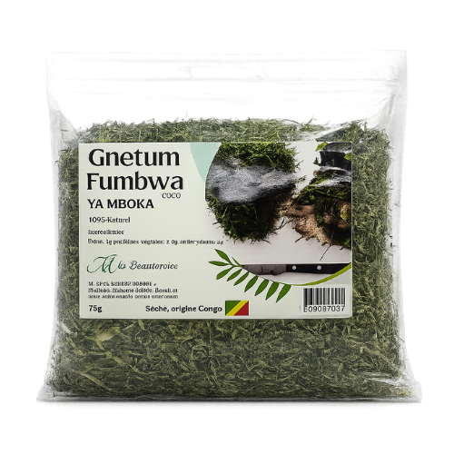 Fumbwa séché | Feuilles de Gnetum - 75g
