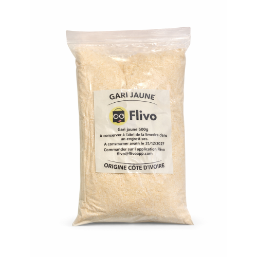 Gari jaune – 500 g
