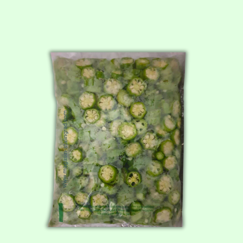 Gombo coupé surgelé