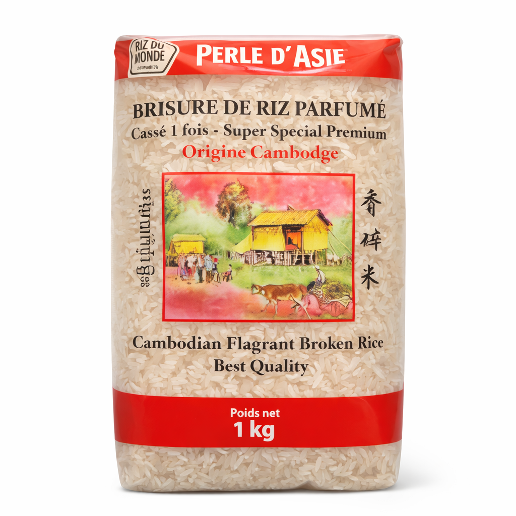 RIZ Cassé 1 fois perle d'Asie 1KG