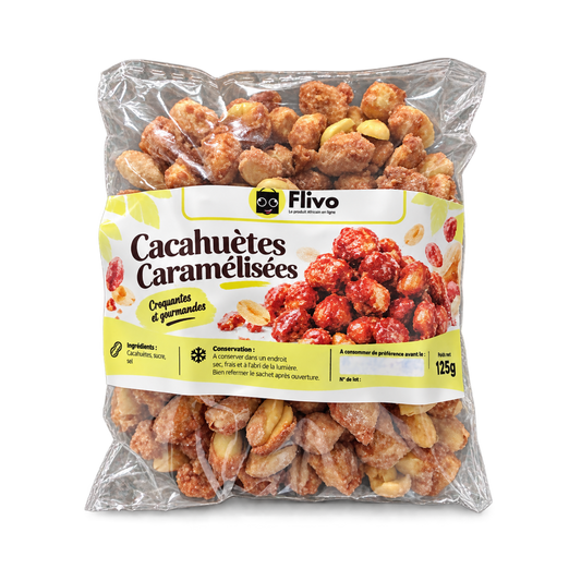 Cacahuètes caramélisées – 125 g
